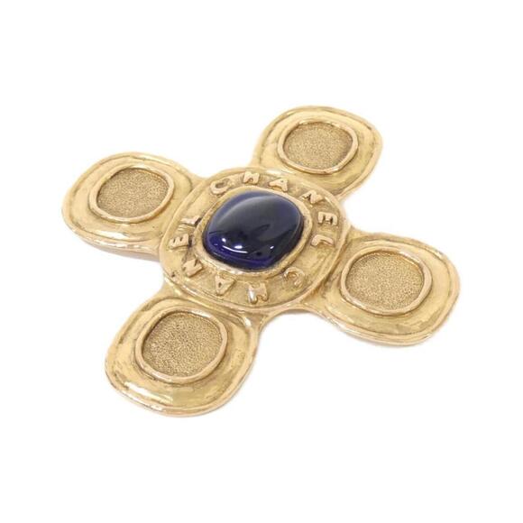 CHANEL Blue Brooch - Picture 1 of 3